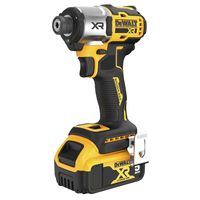 DEWALT デウォルト 18V ブラシレスモーター 電動インパクトドライバー バッテリー2個付 DCF845P2TーJP 1台（直送品）