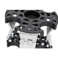 AHCON アーコン ホイールトロリー イージーリフト式 0154ー70003CKWT2BーR 1台（直送品）