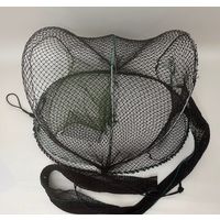 あみのエーワン カメもんどり ステンレス(黒) MDK90BK 1個（直送品）