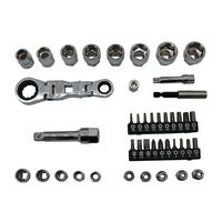 JTC 43PCS ダブルエンド首振りラチェットソケットセット JTC7353 1個（直送品）