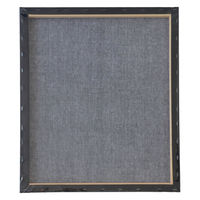 VIC ART ブラック包み張りキャンバス F10 028630 1枚（直送品）