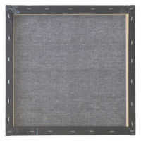 VIC ART ブラック包み張りキャンバス S4 028644 1枚（直送品）