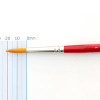 ターレンス ジャパン ヴァンゴッホ ビジュアル筆 GWVR 8号 ナイロン羊毛混 466575 1本（直送品）