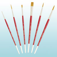 ターレンス ジャパン ヴァンゴッホ ビジュアル筆 6本セットA GWVー6Aセット ナイロン羊毛混 472990 1個（直送品）