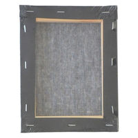 VIC ART ブラック包み張りキャンバス F0 028621 1枚（直送品）