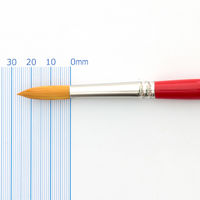 ターレンス ジャパン ヴァンゴッホ ビジュアル筆 GWVR 12号 ナイロン羊毛混 466591 1本（直送品）