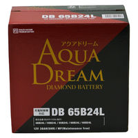 AQUA DREAM 国産車用 充電制御車対応バッテリー DIAMOND BATTERY DB-65B24L 1個（直送品）