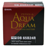 AQUA DREAM 国産車用 充電制御車対応バッテリー DIAMOND BATTERY DB-65B24R 1個（直送品）