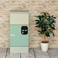 MOJYU ガイオ 宅配ボックス セージグリーン 1台（直送品）