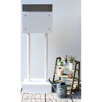 MOJYU ローザ スタンドポスト ホワイト 1台（直送品）