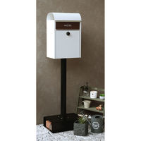 MOJYU ジルダ スタンドポスト グレージュ 1台（直送品）