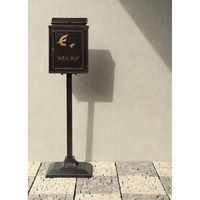 MOJYU コトリノ 鋳物スタンドポスト ブロンズ 1台（直送品）