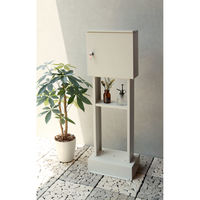 MOJYU アルダ スタンドポスト グレージュ 1台（直送品）