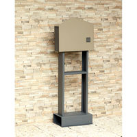 MOJYU ダリラ スタンドポスト ミルクティーベージュ 1台（直送品）