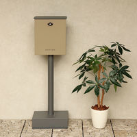 MOJYU ジーノ スタンドポスト ミルクティーベージュ 1台（直送品）