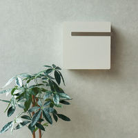 MOJYU カスト 壁掛けポスト グレージュ 1台（直送品）