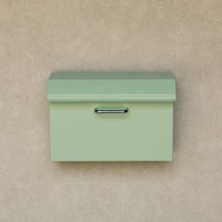MOJYU ダフネ 壁掛けポスト セージグリーン 1台（直送品）