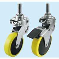 サカエ CSパールワゴン(中量タイプ/帯電防止ウレタン車/H785/3段/振動吸収キャスター付) CSP-7573HTSDBPD 1台（直送品）