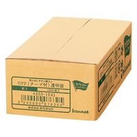 カウネット 取り出しやすい箱入OPP袋 テープ付 長3 1000枚入 42551041 1箱(1000枚) 64-9363-33（直送品）