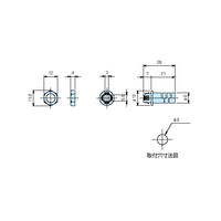 タカチ電機工業 CP型コードプロテクター(10個入) CP-Y85G 1袋(10個) 63-3127-89（直送品）