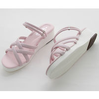 ティティメディカル マルチストラップ2WAYサンダル ピンク S(21.5~22.0cm) 17005 1足 62-9235-74（直送品）