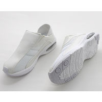 ティティメディカル エアーパルフェシューズ スリッポン ホワイト S(21.5~22.0cm) 182251 1足 62-9234-77（直送品）