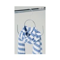 アズワン アルミ製スカーフ・ストール用ハンガー 10本組 63-3376-93 1組(10本)（直送品）