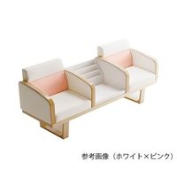 アズワン 産婦人科ロビーチェア モジュレックス グリーン 7-9903-03 1台（直送品）
