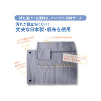 ジェイ・シー・ティ フットケア用品セット専用ケース FCS-C001G 1個 63-1265-78（直送品）