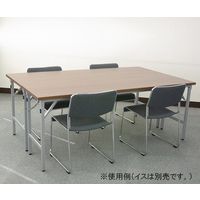 アズワン 軽量折りたたみテーブル W1800×D600×H700 ブラウン 61-9640-39 1台（直送品）