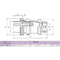 七星科学研究所 メタルコンセント NCS-162-PM-CH 1個 63-3006-89（直送品）