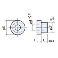 廣杉計器 セラミックスブッシュ R5070-2315 1セット(10個)（直送品）