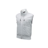 エイコー 空調服(R)エレファン(R) ベスト シルバー LL EK3731-6-LL 1枚（直送品）
