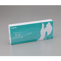 アズワン ナビロール抗菌ポリエチ手袋 S 100枚入 7-6277-03 1箱(100枚)（直送品）