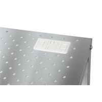 サカエ クリーンルーム用パソコンカート(スライド棚仕様) CRP4-6510SDSNU 1台（直送品）