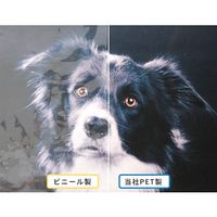 アズワン 吊り下げパーテーション Hタイプ H600×W1800 高透明PET樹脂 64-4048-49 1枚（直送品）