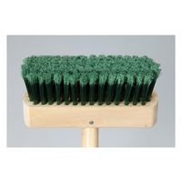 カウネット 細かいところも磨きやすい先割れデッキブラシ 43785100 1本 64-9365-45（直送品）