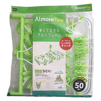 オーエ アルモアファイン 角ハンガー50P 850332 1個（直送品）