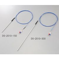 アズワン K熱電対(シース型・テフロン(R)被覆) M3Y端子タイプ 200mm 英語版校正証明書付 3-8923-04-56 1個（直送品）