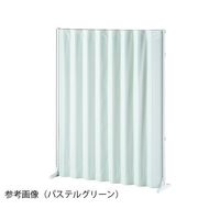 アズワン 抗菌アコーディオンスクリーン 直線 アイボリー 1800×1800 MAS18x180IV 1個 9-1071-04（直送品）