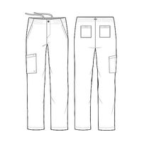 Krazy Kat Sportswear HH WORKS スクラブパンツ RYAN S相当 ロイヤルブルー 9590S-XS-Ro 1枚（直送品）