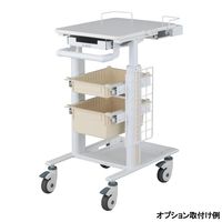 アズワン ナースカート(ヴェクセル)アイボリー DC-SW1 1個 8-843-01（直送品）