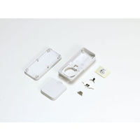 タカチ電機工業 CS型コイン電池収納型プラスチックケース(ホワイト) CS75-W 1個 63-3005-82（直送品）