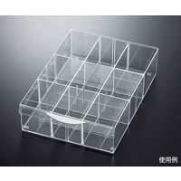 生興 A4判整理ケース用仕切板(深型ヨコ) A4-WPL 1個 64-3882-11（直送品）