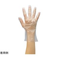 カウネット たっぷり使えるポリエチレン手袋フィット L 200枚入 42550990 1箱(200枚) 64-9363-30（直送品）