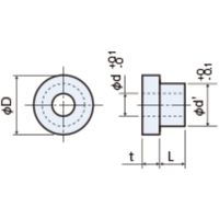 廣杉計器 ピークブッシュ PE3250-0110 1セット(50個)（直送品）