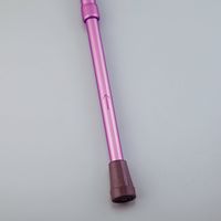 アズワン カラーステッキ(伸縮式)パープル 0-5813-22 1本（直送品）