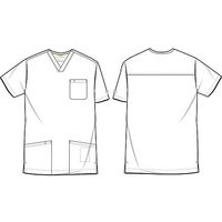 Krazy Kat Sportswear HH WORKS スクラブトップス MATTEW M相当 ロイヤルブルー 2590-S-Ro 1枚（直送品）