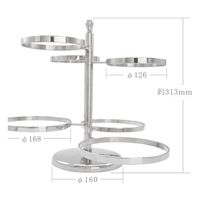 ホクリク総業 くるっと2段回転スタンド 1447 1個 64-9379-05（直送品）