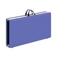 アズワン 折りたたみ診察台 500×1800×550mm ライトブルー TPE-M50PB 1個 7-9669-02（直送品）
